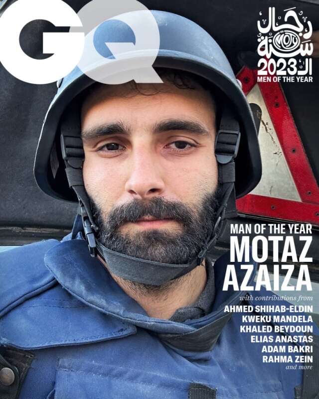 Motaz Azaiza, le visage de la résilience à Gaza en homme de l’année de GQ Middle East