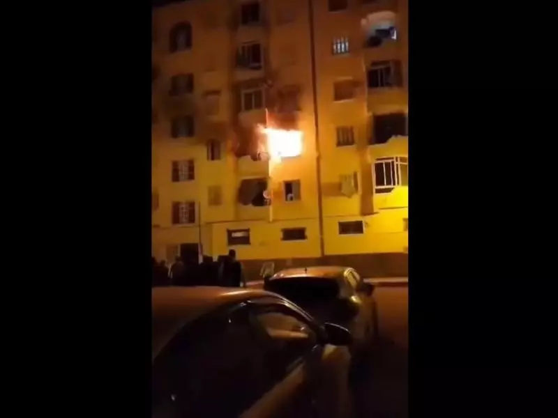 بجاية: ثلاثة قتلى وجريح في حريق شقة بسوق الاثنين