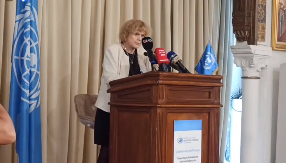 Mary Lawlor : « J’ai demandé au gouvernement algérien de libérer les défenseurs des droits humains et les journalistes emprisonnés »