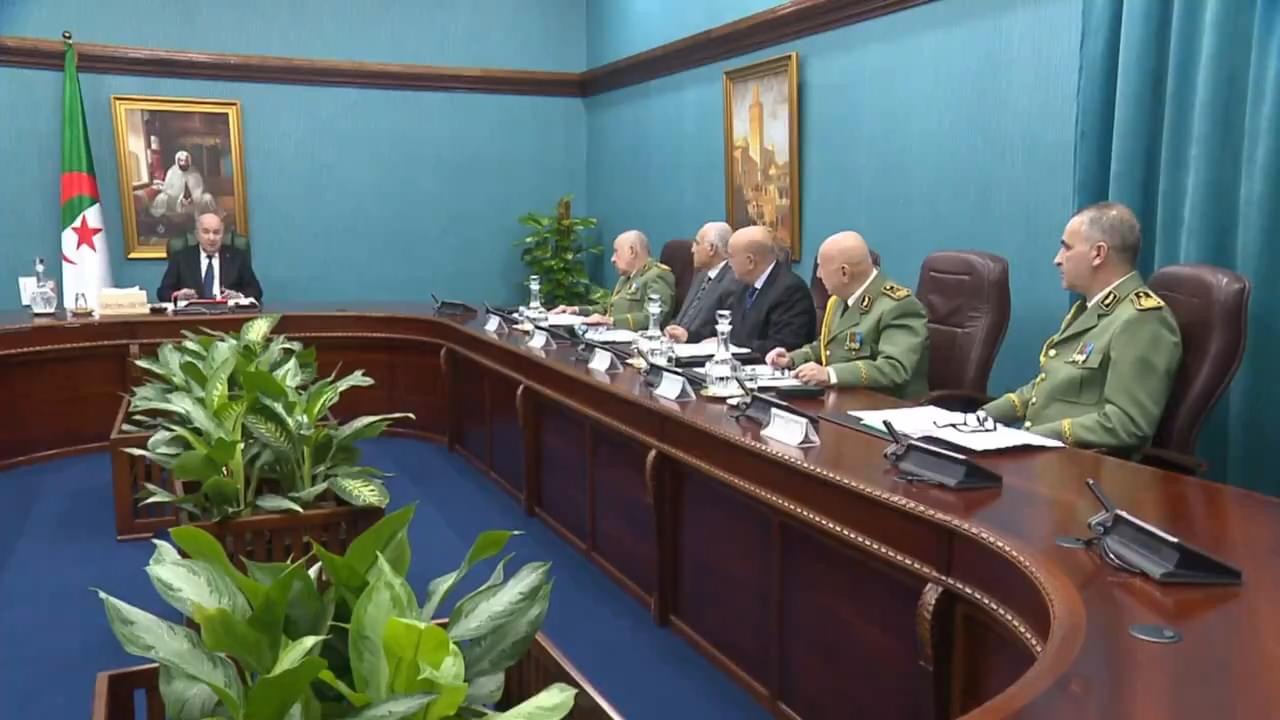 المجلس الأعلى للأمن يتأسف ل” تصرفات عدائية”ضد الجزائر من طرف بلد عربي شقيق