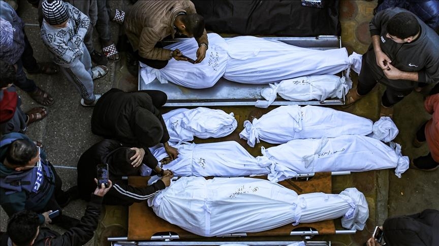 Gaza : le bilan des victimes s’alourdit à 23 968 morts au 100e jour de l’agression israélienne