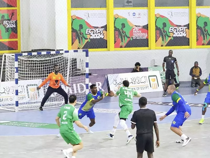 كأس افريقيا لكرة اليد 2024: الخضر يتغلبون على الغابون في أول لقاء صعب