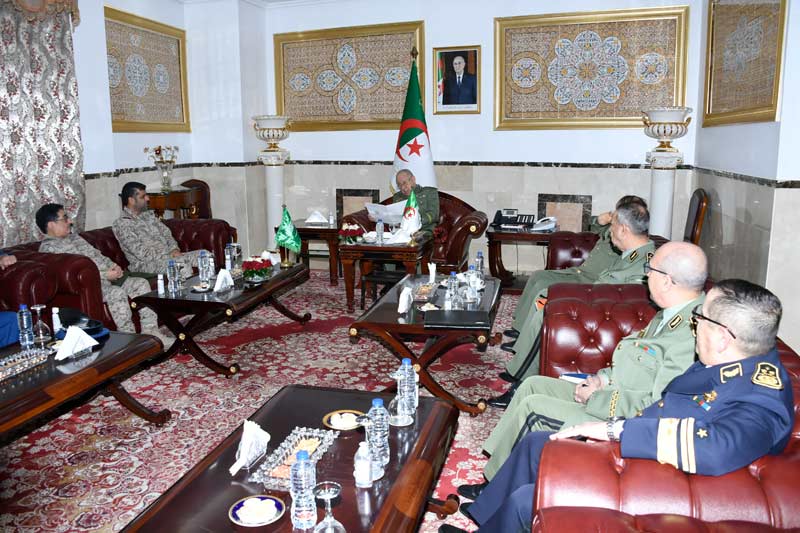 سعيد شنقريحة في زيارة رسمية للسعودية