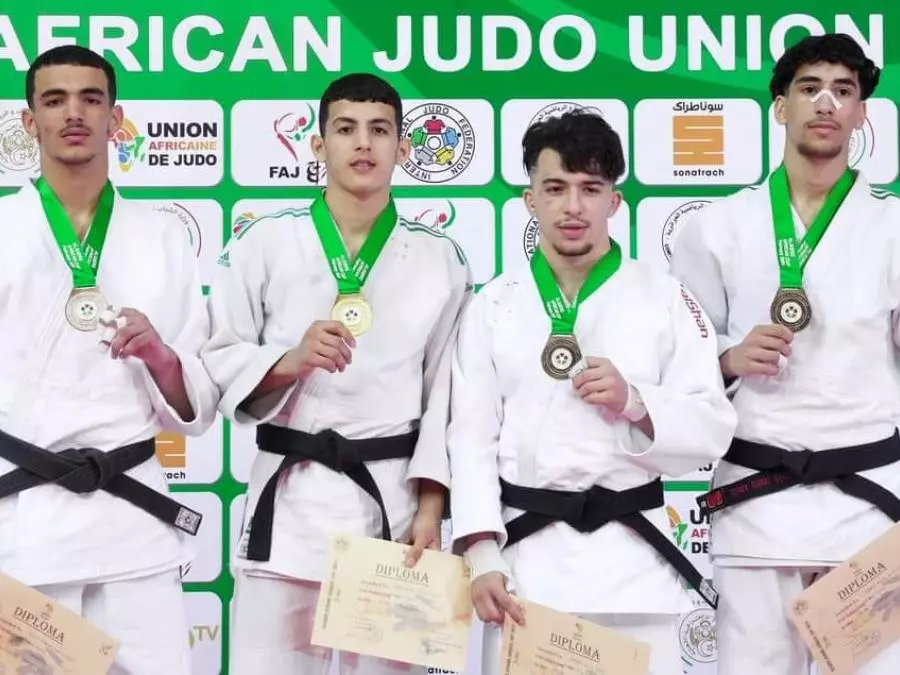 دورة إفريقيا المفتوحة أشبال وأواسط: تتويج الجزائر بـ 82 ميدالية منها 22 ذهبية