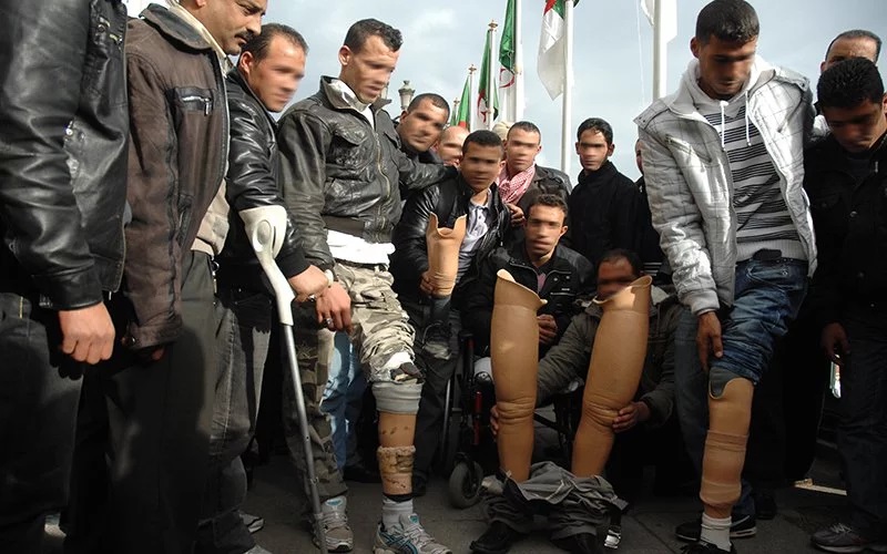 عام حبس نافذ لـ17 فرداً من تنسيقية معطوبي ومتقاعدي الجيش