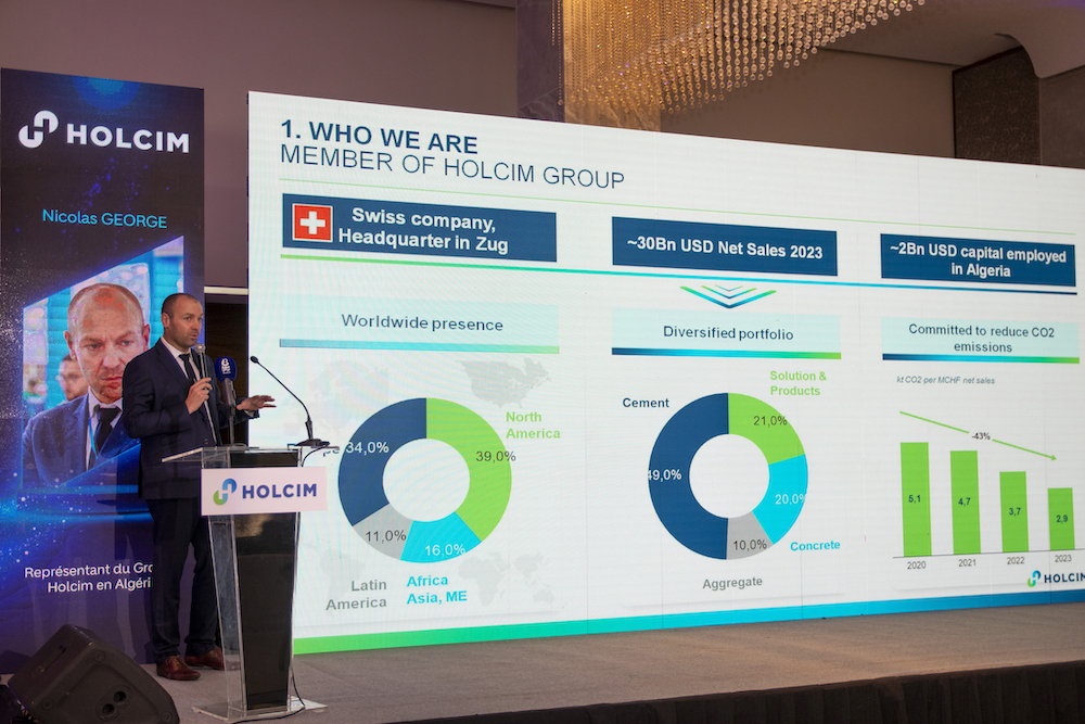 Ciment : Holcim El-Djazaïr affiche ses objectifs d’investissement et d’exportation