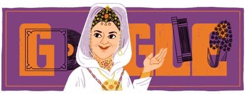 Le doodle de Google célèbre l’emblématique Taos Amrouche