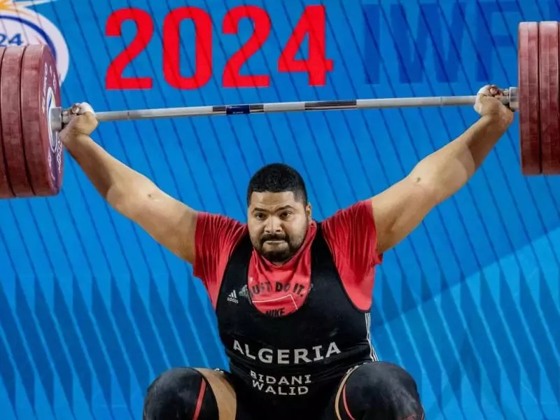 Haltérophilie : Walid Bidani valide son ticket pour les JO de Paris