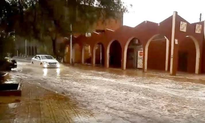 BMS : les pluies continueront d’affecter plusieurs wilayas du Sud