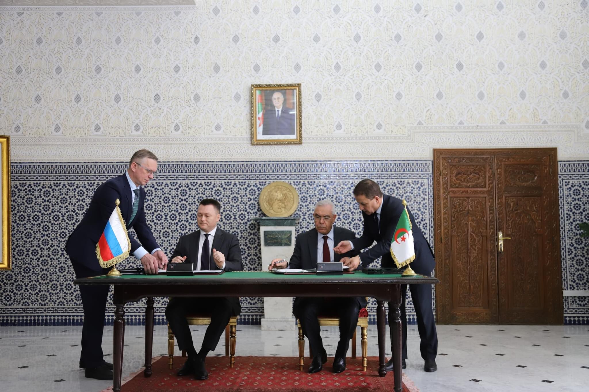 توقيع برنامج تنفيذي للتعاون القضائي الروسي الجزائري