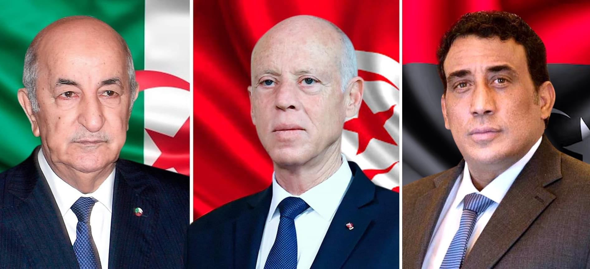 Tebboune, Saïed et Al-Manfi se réunissent à Tunis pour renforcer la coopération au Maghreb