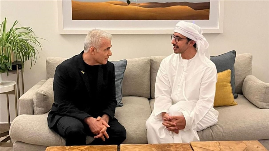 وزير خارجية الإمارات وزعيم المعارضة الإسرائيلية يناقشان الوضع بغزة