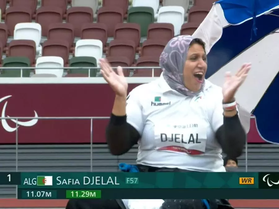 Mondial de para-athlétisme : médaille d’Or et record du monde pour Safia Djelal