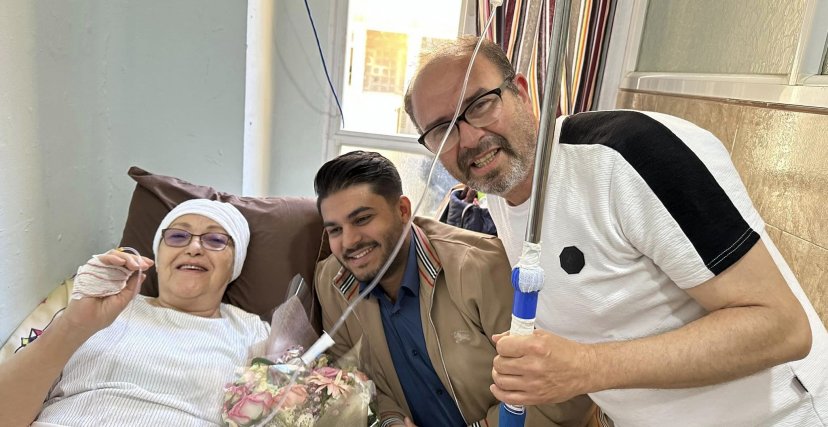 نقل الفنانة بهية راشدي للعلاج في باريس