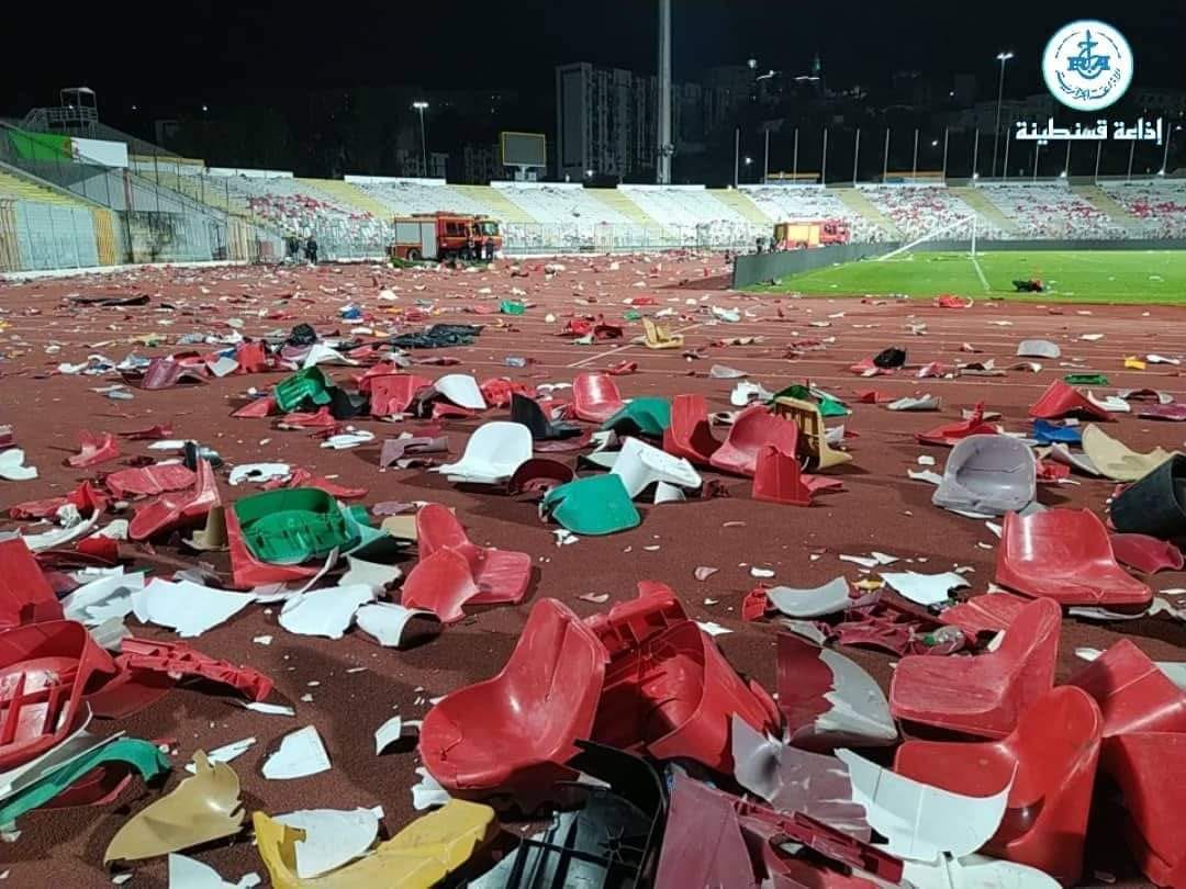أعمال شغب في قسنطينة : عودة عنف الملاعب مع نهاية البطولة