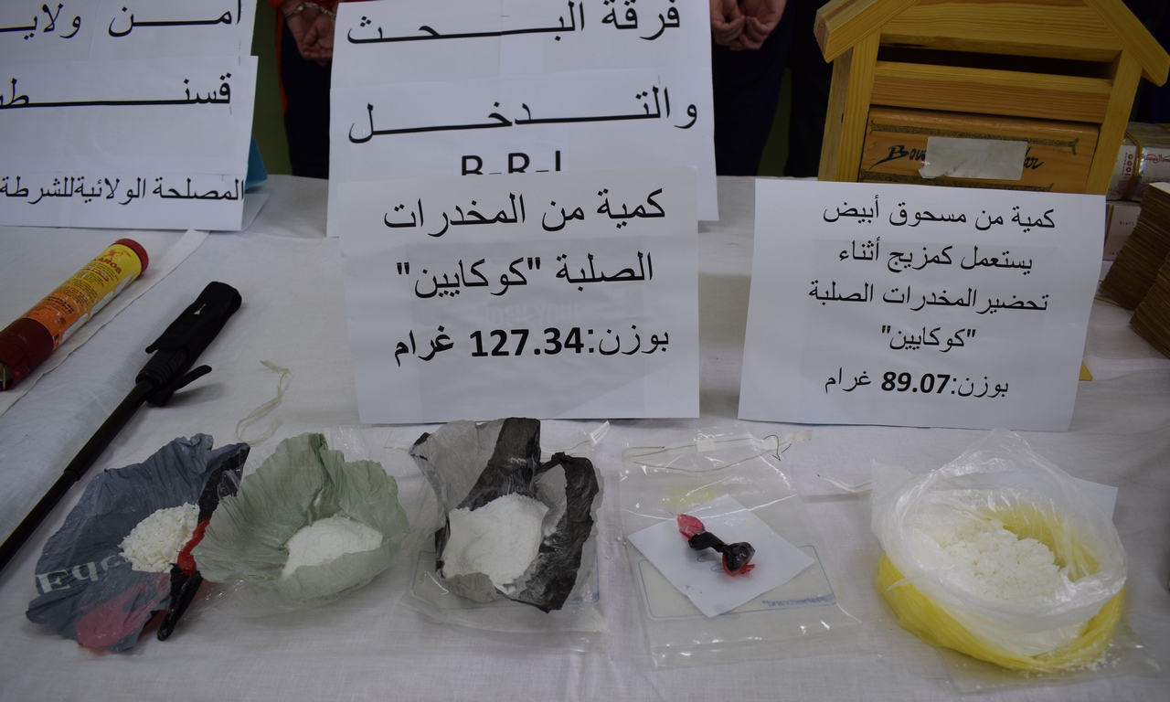 تضاعف كميات الكوكايين المحجوزة في الجزائر ستة مرات في ظرف سنة