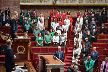 France : L’Hémicycle se pare des couleurs palestiniennes