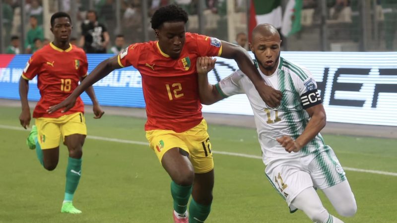 تصفيات مونديال  2026: هزيمة مدوية للخضر أمام منتخب غينيا