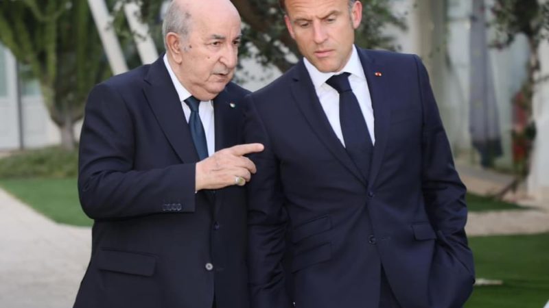 G7 : Tebboune reçoit Macron en Italie